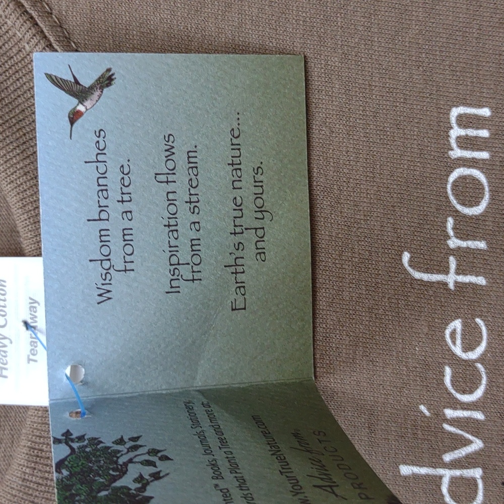 Gildan Advice From Nature - Ohiopyle State Park Cotton Brown SS Graphic Tee NWT - Picture 9 of 15